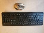 Hp toetsenbord zwart, Computers en Software, Toetsenborden, Ophalen of Verzenden, Gebruikt, Draadloos, HP