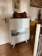 Witte Secretaire met Klep, Huis en Inrichting, Kasten | Dressoirs, Ophalen, Overige materialen, Gebruikt, Met klep(pen)