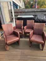 4 eetkamerstoelen, Antiek en Kunst, Antiek | Meubels | Stoelen en Banken, Ophalen of Verzenden