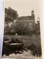 Oude ansichtkaart Hoogmade, N.H. Kerk, Ophalen of Verzenden, 1940 tot 1960, Gelopen, Zuid-Holland