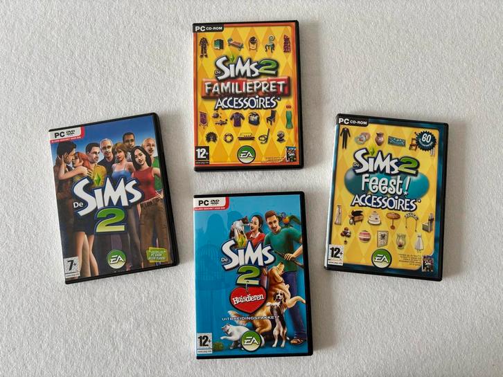 De Sims 2 + 3 Uitbreidingen, Spelcomputers en Games, Games | Pc, Gebruikt, Simulatie, 1 speler, Vanaf 12 jaar, Eén computer, Ophalen of Verzenden