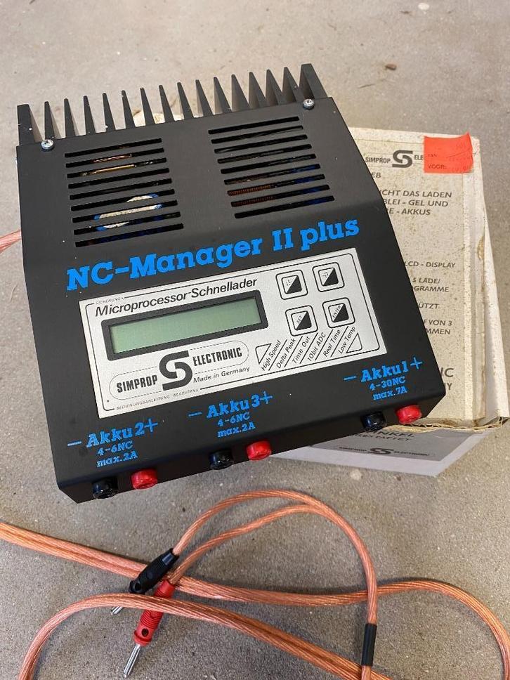 SIMPROP NC-Manager II plus, Hobby en Vrije tijd, Modelbouw | Radiografisch | Auto's, Zo goed als nieuw, Onderdeel, Overige schalen