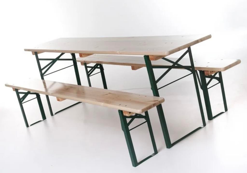 Te huur biertafels set, Hobby en Vrije tijd, Feestartikelen, Zo goed als nieuw, Ophalen