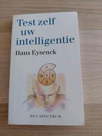 Nieuw - H.J. Eysenck - Test zelf uw intelligentie, H.J. Eysenck, Ophalen of Verzenden, Ontwikkelingspsychologie, Zo goed als nieuw