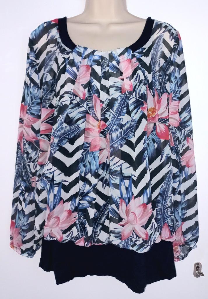 Miss Etam tuniek maat 48, Kleding | Dames, Grote Maten, Zo goed als nieuw, Blouse of Tuniek, Overige kleuren, Ophalen of Verzenden