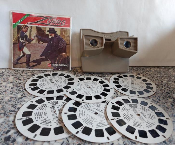 View master Zorro Aristocats, Verzamelen, Speelgoed, Gebruikt, Ophalen of Verzenden