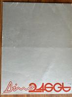 Ferrari Dino 246 GT brochure N. 41/70 Frans, Ophalen of Verzenden, Gelezen, Ferrari