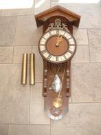 West Duitse regulateur klok wandklok met gewichten, Antiek en Kunst, Antiek | Klokken, Ophalen