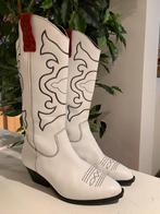 Witte hoge cowboylaarzen 38 western boots bohemian laarzen, Kleding | Dames, Schoenen, Hoge laarzen, Wit, Ophalen of Verzenden