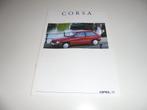 brochure Opel Corsa  1993, Ophalen of Verzenden, Nieuw, Overige merken
