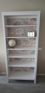 Witte Hemnes Boekenkast, Ophalen, Met plank(en), Gebruikt, 50 tot 100 cm