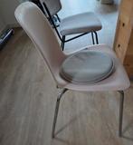 Set van 2 roze eetstoelen, Huis en Inrichting, Stoelen, Ophalen, Zo goed als nieuw, Overige kleuren