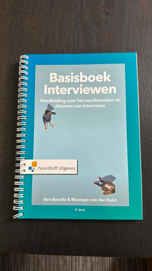Monique van der Hulst - Basisboek Interviewen, Boeken, Wetenschap, Zo goed als nieuw, Ophalen of Verzenden