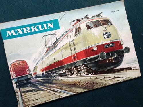 Märklin catalogus  voor het jaar 1966/67, Hobby en Vrije tijd, Modeltreinen | H0, Zo goed als nieuw, Boek, Tijdschrift of Catalogus