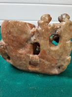 apenbeelden dieren  chinees spekstenen vintage, Verzamelen, Beelden en Beeldjes, Ophalen of Verzenden