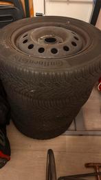 Winterbanden Continental (Ford Fiesta) - 195/60 R 15 T, Ophalen, 15 inch, Banden en Velgen, Winterbanden