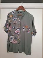 Mt 46 olijfkleurige blouse km, Ophalen of Verzenden, Zo goed als nieuw, Maat 46/48 (XL) of groter