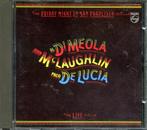 Di Meola, McLaughlin, De Lucia - Friday night San Francisco, Cd's en Dvd's, Ophalen of Verzenden, 2000 tot heden, Gebruikt