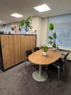 Vergadertafel (210cm) set met kast, Huis en Inrichting, Bureaus, Ophalen, Gebruikt