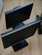 2x HP Compaq LA2205wg monitoren, Computers en Software, Monitoren, Ophalen, VGA, Overige resoluties, In hoogte verstelbaar