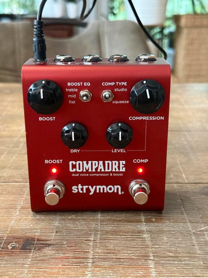 Strymon Compadre - Compressor & Boost Pedaal, Muziek en Instrumenten, Effecten, Zo goed als nieuw, Overige typen, Compressor, Ophalen