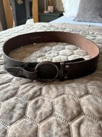 Josephine & Co mooie bruine brede leren riem 95 cm ZGAN, Josephine & Co, Echt leder, 90 tot 100 cm, Ophalen of Verzenden