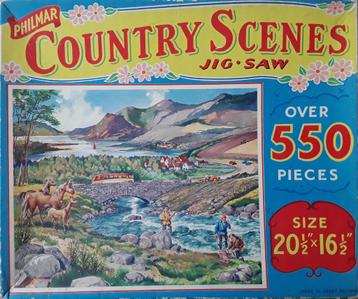 Philmar puzzel. Country Scenes serie. 550 stukjes. Compleet. beschikbaar voor biedingen