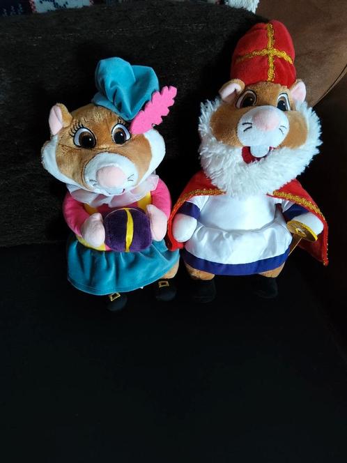 Albert heyn hamsters roet piet pietje en sinterklaas pluche, Diversen, Sinterklaas, Zo goed als nieuw, Ophalen of Verzenden
