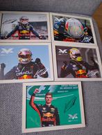 Foto kaarten met handtekening max verstappen, Hobby en Vrije tijd, Stickers en Plaatjes, Ophalen of Verzenden, Zo goed als nieuw