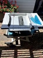 Makita tafelzaag MLT100 + onderstel, Doe-het-zelf en Verbouw, Gereedschap | Zaagmachines, Ophalen, Gebruikt, 70 mm of meer, Overige typen