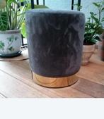 poef velvet, Minder dan 50 cm, Rond, Minder dan 50 cm, Ophalen of Verzenden