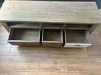 Tv Meubel met 3 Lades, Huis en Inrichting, Ophalen, Gebruikt, 100 tot 150 cm, Minder dan 100 cm