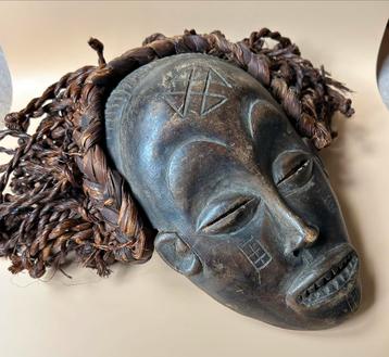 Vintage Chokwe masker Afrika Angola, Zambia beschikbaar voor biedingen