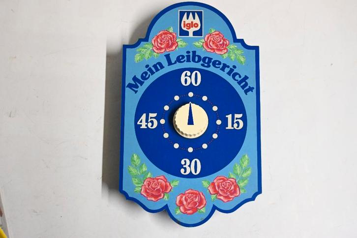 iglo timer wekker iglo reclame kookwekker, Verzamelen, Merken en Reclamevoorwerpen, Gebruikt, Gebruiksvoorwerp, Ophalen of Verzenden