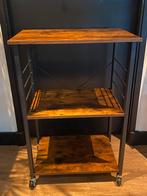 Bakkerskast trolley kastje wieltjes metaal leen bakker, Huis en Inrichting, Ophalen, Zo goed als nieuw