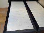 Zo goed als nieuw tweepersoons boxspring bed, Ophalen, Tweepersoons, Zo goed als nieuw, 180 cm