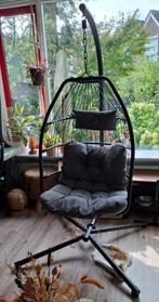 Hangstoel ei zgan, Tuin en Terras, Ophalen, Opvouwbaar, Zo goed als nieuw, Eenpersoons