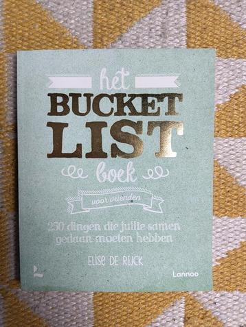 Elise De Rijck - Het Bucketlist boek voor vrienden beschikbaar voor biedingen