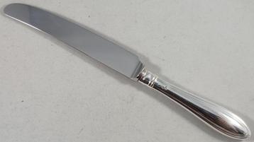 Zilveren dessert mes dubbel Puntfilet antiek 835 zilver beschikbaar voor biedingen