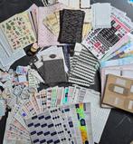 Mega scrapbooking pakket thema Journaling, Ophalen of Verzenden, Nieuw, Papier of Karton