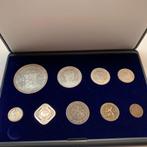 krooncollectie muntenset koningin wilhelmina, Postzegels en Munten, Munten | Nederland, Setje, Zilver, Koningin Wilhelmina, Overige waardes