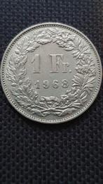 1 Franc 1968 Zwitserland, Ophalen of Verzenden, Losse munt, Overige landen