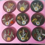 Onderzetters met droogbloemen, Ophalen of Verzenden, Nieuw, Glas of Kopje