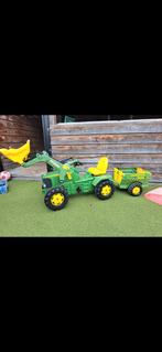 Tractor John Deere, Kinderen en Baby's, Speelgoed | Buiten | Skelters, Overige merken, Zo goed als nieuw, Ophalen