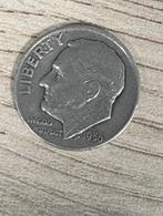 One dime 10 cent 1956 USA zilver munt Liberty, Ophalen of Verzenden, Overige waardes, Losse munt, Zilver