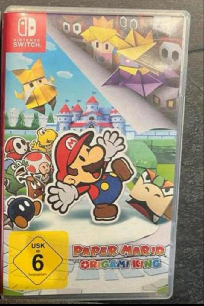 Paper Mario: The Origami King - Nintendo Switch, Spelcomputers en Games, Games | Nintendo Switch, Zo goed als nieuw, Role Playing Game (Rpg)