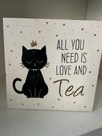 Theedoos kat, Ophalen of Verzenden, Zo goed als nieuw