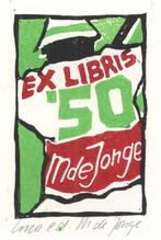 1013 Ex Libris Nederland : Marten de Jonge, z.j., Antiek en Kunst, Verzenden