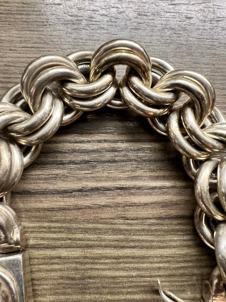 Zilveren Goodtimes armband 181 gram 925, Sieraden, Tassen en Uiterlijk, Armbanden, Zo goed als nieuw, Zilver, Ophalen of Verzenden