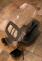 Bobike Go Mini Voorzitje met Windscherm, Fietsen en Brommers, Fietsaccessoires | Fietsstoeltjes, Ophalen of Verzenden, Gebruikt